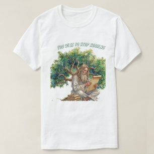 Camiseta de hombre para lectores: Demasiado sabio