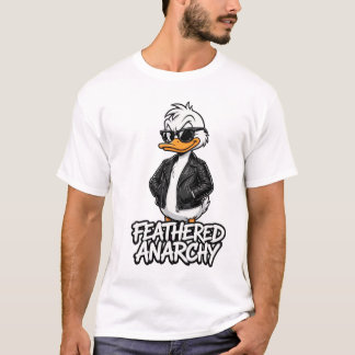 Camiseta de hombre pato de Anarquía Emplumada