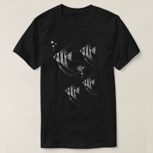 Camiseta de hombre pez ángel