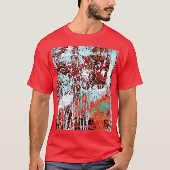Camiseta de hombre – Pulso de corrosión (Anverso)