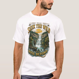 Camiseta de hombre Seek The Wild Nature
