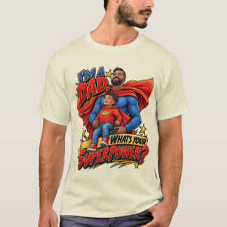 Camiseta de hombre SuperHero Dad