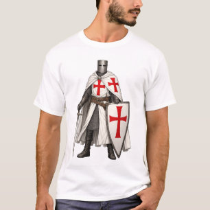 Camiseta de hombre Templar Knight Crusader