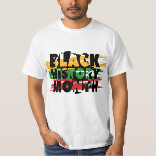 Camiseta de hombre tributo al Mes de la Historia N