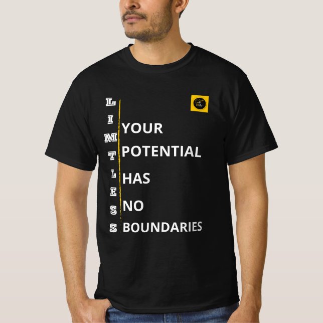 Camiseta de hombre - Vibe sin límites (Anverso)