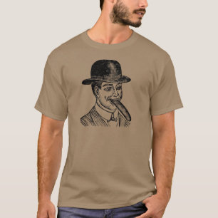 Camiseta de Hombre Vintage de Lengua Larga