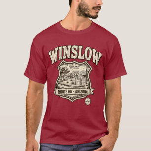 Camiseta de hombre vintage de Winslow Arizona Ruta