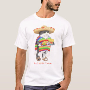 Camiseta de hombre WENDELITO Come Más Tacos