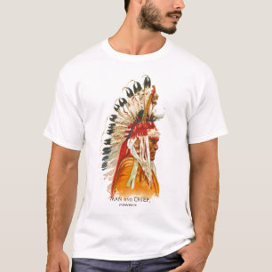 Camiseta De Hombre Y Jefe Vintage