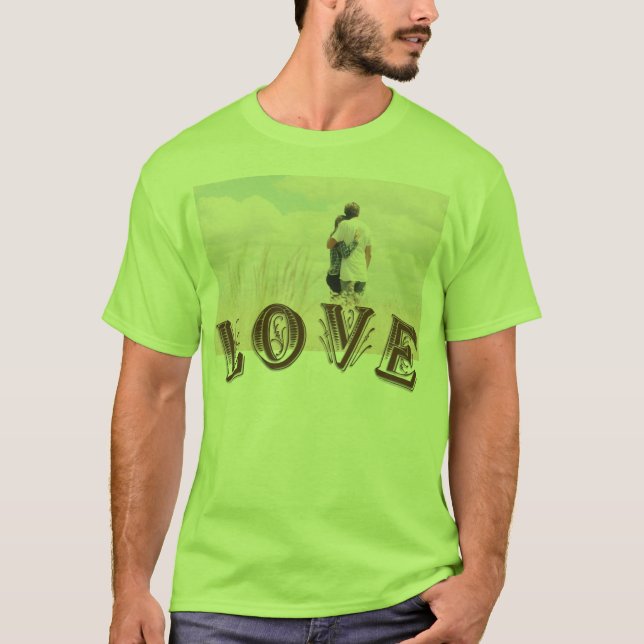 Camiseta de hombres amor (Anverso)