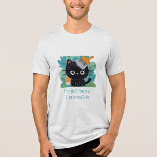 camiseta de hombres, camisetas de gato de hombres
