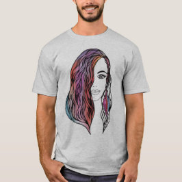 Camiseta de hombres con una foto