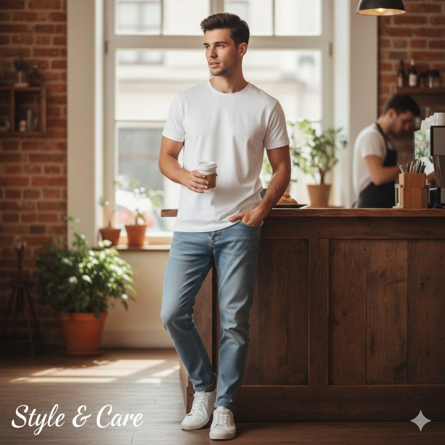 Camiseta de hombres creativos - Diseña tu sueño co (Creative Men's T-Shirt –Design Your Dream in Style)