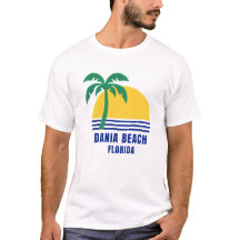 Camiseta de Hombres Dania Beach Florida