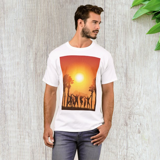 Camiseta de hombres de baile Fiesta de verano (Subido por el creador)
