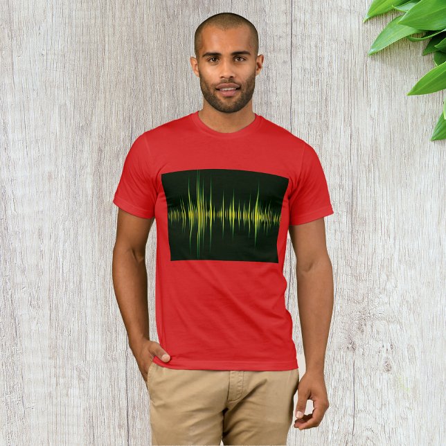 Camiseta de hombres de ecualizador gráfico (Subido por el creador)