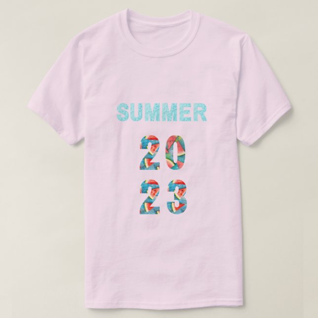 Camiseta de hombres de verano (Diseño del anverso)