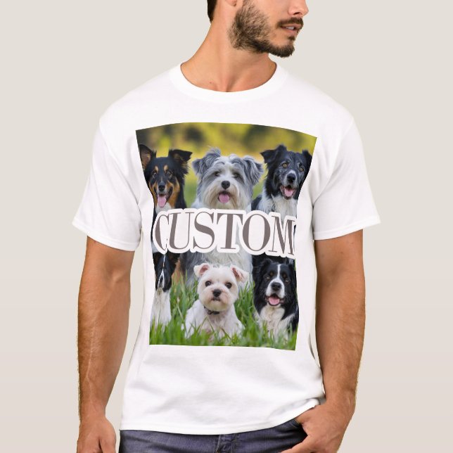 Camiseta de hombres Personalizados con tema de per (Anverso)