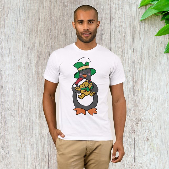 Camiseta de hombres pingüinos irlandeses (Subido por el creador)