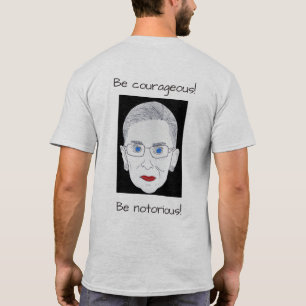 Camiseta de hombres, ¡RBG sea tristemente célebr