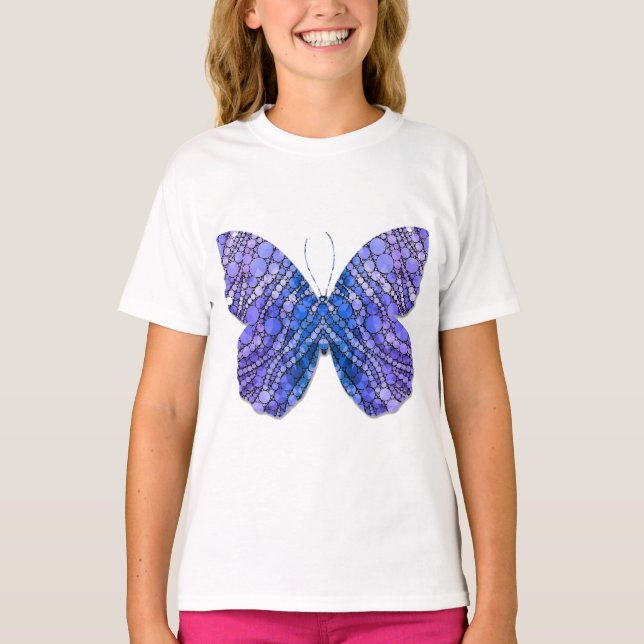 Camiseta de hombro caído con gráfico de calavera e (Anverso)