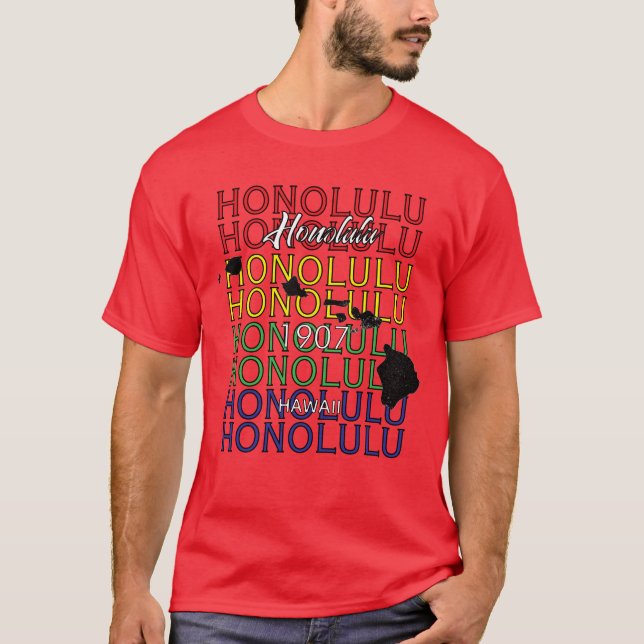 Camiseta de Honolulu  (Anverso)