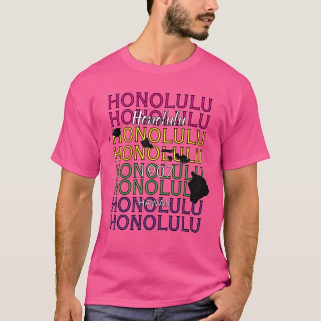Camiseta de Honolulu  (Anverso)