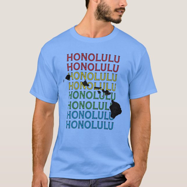 Camiseta de Honolulu  (Anverso)