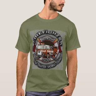 Camiseta de honor del bombero