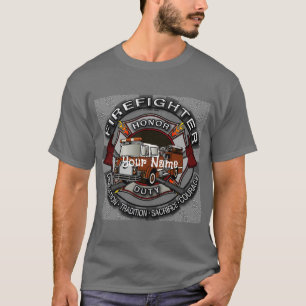 Camiseta de honor del bombero