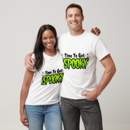 Camiseta de "Hora de ponerse SPOOKy", gráfica de H