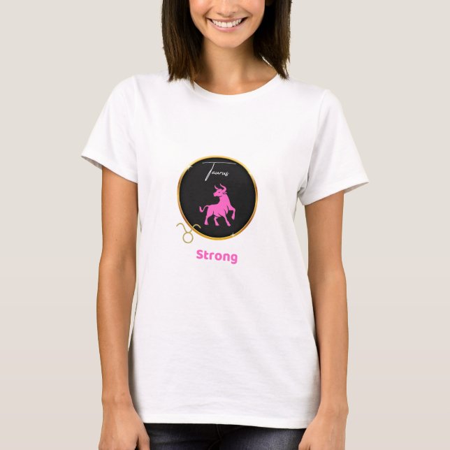Camiseta de Horóscopo de Tauro (Anverso)