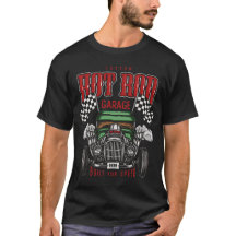 Camiseta de Hot Rod Garage del personalizado