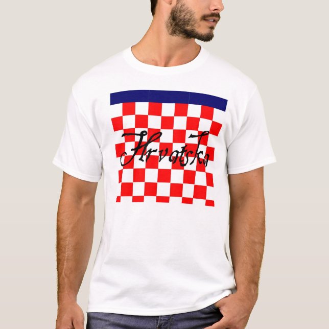 Camiseta de Hrvatska (Anverso)