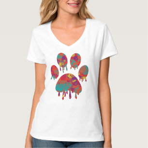 Camiseta de Huella de Pata