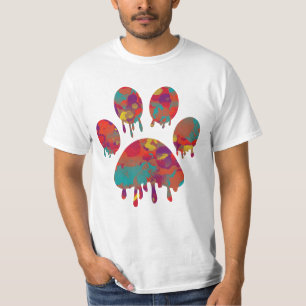 Camiseta de Huella de Pata