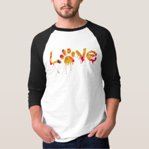 Camiseta de Huella de Pata