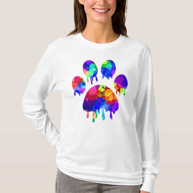 Camiseta de Huella de Pata (Anverso)