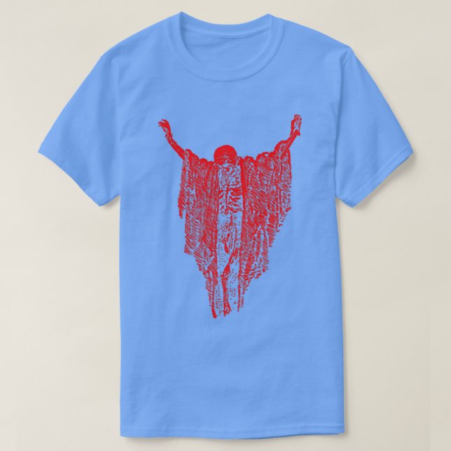 Camiseta de huesos secos - Gótico Pastel Skeleton  (Diseño del anverso)