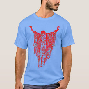 Camiseta de huesos secos - Gótico Pastel Skeleton