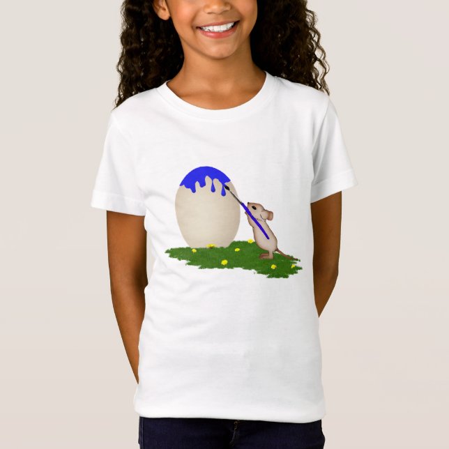 Camiseta de huevo de pascua de ratón (Anverso)