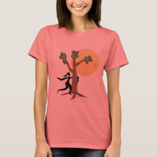 Camiseta de Hugger del árbol