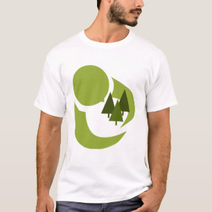 Camiseta de Hugger del árbol