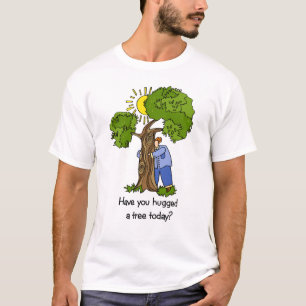 Camiseta de Hugger del árbol