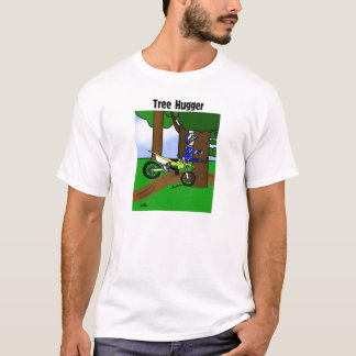 Camiseta de Hugger del árbol de la bici de la