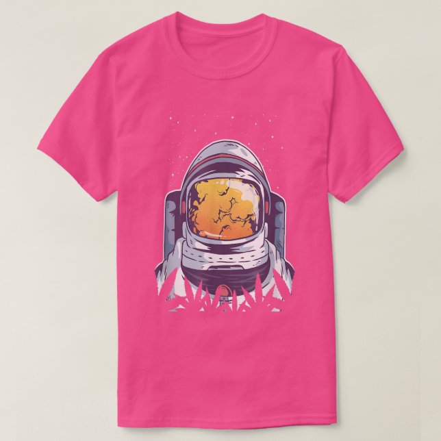 Camiseta de humo del astronauta Stoner (Diseño del anverso)