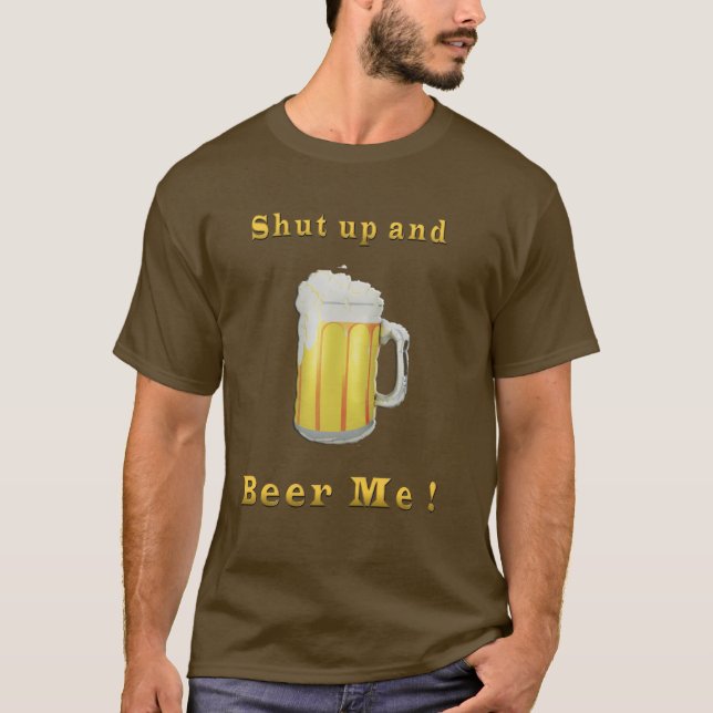 Camiseta de humor de cerveza (Anverso)