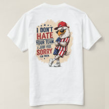 Camiseta de humor de fútbol para fanáticos de EE.