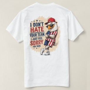 Camiseta de humor de fútbol para fanáticos de EE.