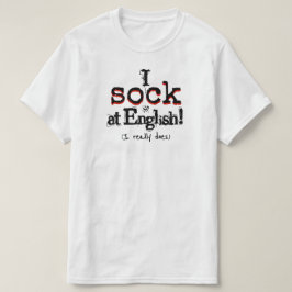 Camiseta de humor de gramática divertida para nerd